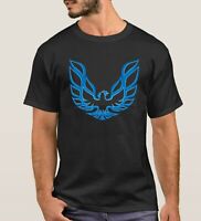 Trans Am Firebird 1974-76 T/A Pontiac Blue Bird Logo Retro T-shirt