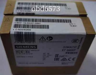 1 year warranty New In Box Siemens 6ES7 134-6GD01-0BA1 6ES7134-6GD01-0BA1 - Image 1 of 4