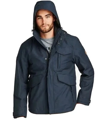 Timberland Ragged Mountain 3 In1 Waterproof Field Jacket Mens NAVY A1RXK SZ: S - Image 1 of 4