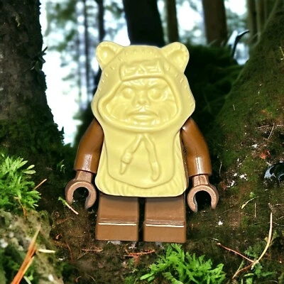 Lego Star Wars Ewok Paploo Capucha Bronceada Minifigura SW0067 de Ewok Attack Set #7139 Foto 1 de 4