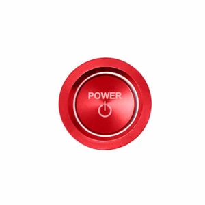 One-Click Startup Switch Cover For Lexus ES250 300h 350 2019-2023 Red Aluminum - Picture 1 of 8
