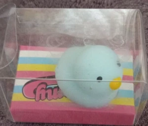 1,5" Squeeze Mochi Tiere Serie 3 blaue Ente Figur - Bild 1 von 5