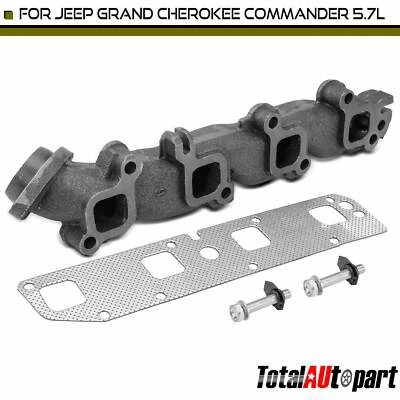 Exhaust Manifold w/ Gasket Kit for Jeep Commander Grand Cherokee V8 5.7L Right - Imagen 1 de 4