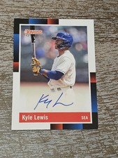 2022 Panini Donruss Retro 1988 Signatures Holo Kyle Lewis #R88S-KY Auto