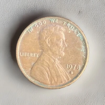 🔥 1978 D Mint Lincoln 1C •••Rare + Uncleaned + Error Coin - Image 1 of 2