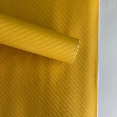 Premium 3D Carbon Fiber Matte Textured Vinyl Wrap Sticker Decal Air Bubble Free - Image 1 of 3