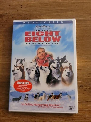 Walt Disney Eight Below (DVD, 2006) Based On A True Story Paul Walker Brand New - Image 1 of 4