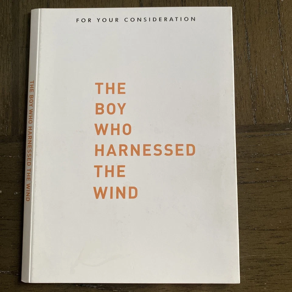 The Boy Who Harnessed The Wind 2018 Blu Ray FYC NOT DVD.  Brand New! - Image 1 of 4