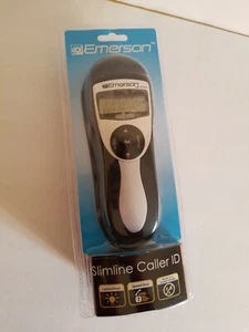 Emerson Slimline Caller ID Desk Wall Phone Brand New #EM2516BK - Picture 1 of 4