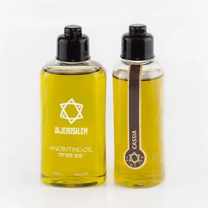 Cassia Anointing Oil 100% Extra Virgin Olive Oil 100 ml./3.4 fl.oz. - Picture 1 of 5