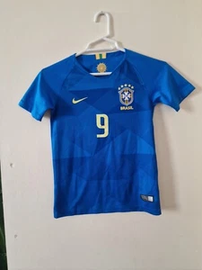 Brasil Brasil Camiseta Nike M #9 G. Jesús 2018 Talla 8-10 Años 128-137cm  - Imagen 1 de 9
