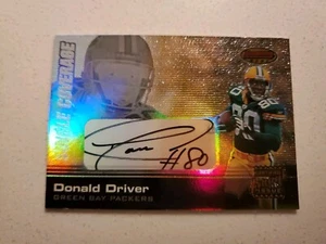 2003 Donald Driver Bowman's Best Autograph Auto 62/100 #SCA-DD Green Bay Packers - Picture 1 of 3