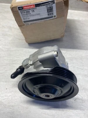 New Power Steering Pump Motorcraft STP-294 Broken Pulley - Image 1 of 4