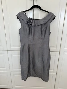 Calvin Klein Damen Kleid Grau Größe 10 - Bild 1 von 4