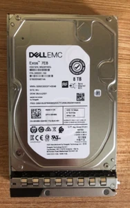 0N660 DELL SEAGATE Exos 7E8 ST8000NM014A 8TB 12Gb/s 512e 7.2K R540 R740 3.5" HDD - Picture 1 of 4