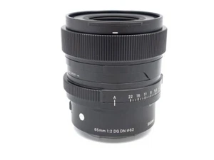 Near Mint Sigma 65mm F/2 DG DN Contemporary Prime Lens For Sony E-Mount #20112 - Picture 1 of 3