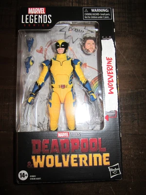 NUEVO Hasbro Marvel Studios Legends Deadpool & Wolverine - Wolverine Hugh Jackman Foto 1 de 4