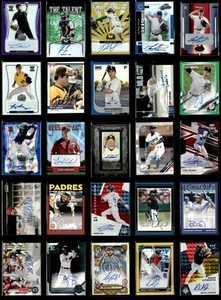 (25) Baseball Card Autograph Auto Lot Multiple Years/Brands Value! - Picture 1 of 11