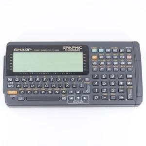 Ordinateur de poche Sharp PC-G850 langue C fonctionnel testé PokeCon du Japon - Photo 1/10