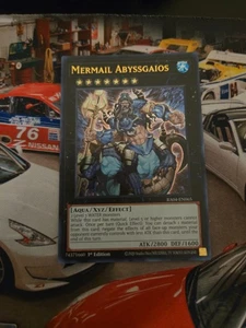 Yu-Gi-Oh! Estampida de cuarto de siglo Mermail Abyssgaios (UR) RA04-EN065 1ª edición - Imagen 1 de 3