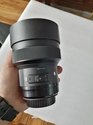 Lente artística Sigma 14 mm f/1,8 DG HSM para Canon EF - 95 % nueva Foto 1 de 4