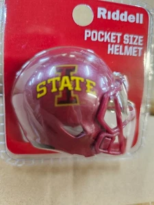 IOWA STATE CYCLONES BIG 12 2025 CLAM SHELL POCKET PRO FOOTBALL HELM RIDDELL - Bild 1 von 3