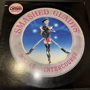 Smashed Gladys - Social Intercourse (Rare 1988 Vinyl, Elektra Records) Unplayed! - Foto 1 di 13