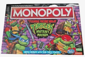 Teenage Mutant Ninja Turtles Mutant Mayhem Monopoly Board Game (SEALED) - Picture 1 of 4