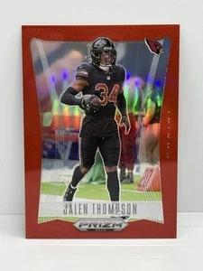 Jalen Thompson 2024 Panini Prizm Deca Red Prizm /199 Cardinals #5 - Picture 1 of 2