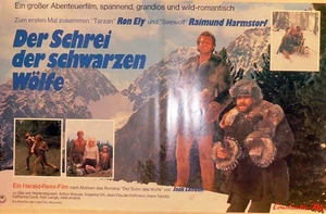 Der Schrei der schwarzen Wölfe - Filmposter gefaltet A3 29x42 - Picture 1 of 1