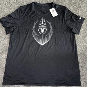Nike Oakland Raiders Camisa Fútbol Logo Dri Fit Para Hombre Talla XXL Totalmente Nueva - Imagen 1 de 5