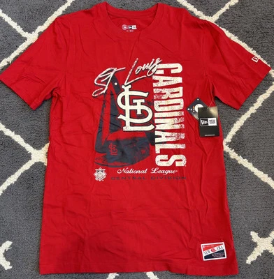 New Era 2025 MLB St. Louis Cardinals Men’s Short Sleeve Tee Shirt T-shirt Large - Image 1 of 2