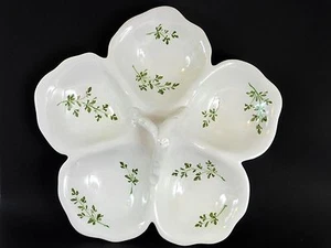 Vintage Italian Pottery Divided Serving Dish Snack Tray Condiments Trinket - Picture 1 of 7