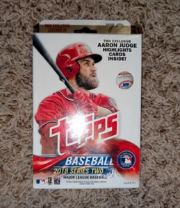 Caja colgante de 72 tarjetas de béisbol 2018 Topps Serie 2 sellada de fábrica - Imagen 1 de 7
