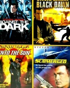 Steven Seagal 4-Film - Gegen die dunkle schwarze Morgendämmerung in die Sonne untergetaucht (L52)