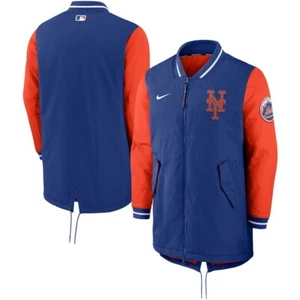 Men's New York Mets Nike Royal Dugout Performance Full Zip Jacket - Picture 1 of 1