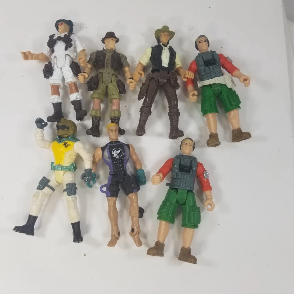 Lote de juguetes figuras de acción CHAP MEI - Animal Planet Dino Valley Scuba Trekker Bill Foto 1 de 4