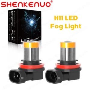 2X Cool Yellow For ACURA TL 2007-2014 5000K H11 H8 LED Fog Driving Light Bulbs - Picture 1 of 6