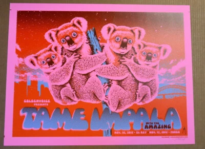 TAME IMPALA - 2012 - KII ARENS - EL REY - TEATRO FONDA - LOS ANGELES - PÓSTER Foto 1 de 4