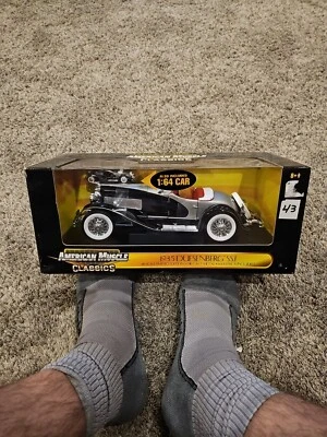 American Muscle 1935 Duesenberg SSJ 1:18 and 1:64 Scale Die Cast Cars KB Toys - Image 1 of 4