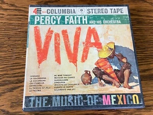 Percy Faith - Viva the Music of Mexico 7-inch Reel Tape CQ 321 Guaranteed - Picture 1 of 4