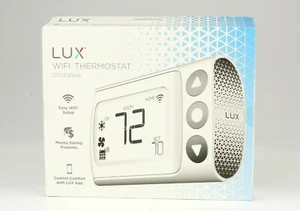 *Lux Products Cs1 Wi-Fi Programmable Digital Thermostat CS1-WH1-B04 - Picture 1 of 3