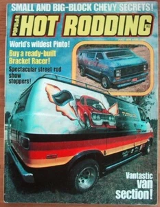 POPULAR HOT RODDING 1976 JULY - GTO, MAD MOUSE, PINTO-OLDS - Imagen 1 de 1
