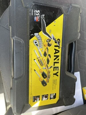 Stanley 51 Piece 1/4" Drive SAE MM Mixed Tool Set STMT74864 - Image 1 of 2