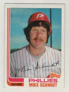 1982 Topps #100 Mike Schmidt Philadelphia Phillies BV$3 - Picture 1 of 1
