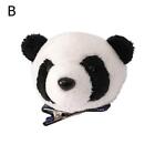 Faux Fur Panda Key Chain Animal Car Pendant Handbag Keyring Cute Gift C4n7