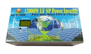 12000W SP Pure Sine Wave Solar Power Inverter 48VDC/110V,220VAC LCD/UPS/Charger - Picture 1 of 24