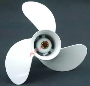 For YAMAHA Outboard 6/8/9.9 HP F8MLHC Propeller 6G1-45947-00-EL 3X8 1/2X6 1/2 - Foto 1 di 3