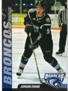 2011/12 Swift Current Broncos - JORDAN EVANS