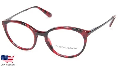 Новый D & G Dolce & Gabbana DG3242 2889 куб бордо очки 50-18-145 B41 мм Италии - Изображение 1 из 4